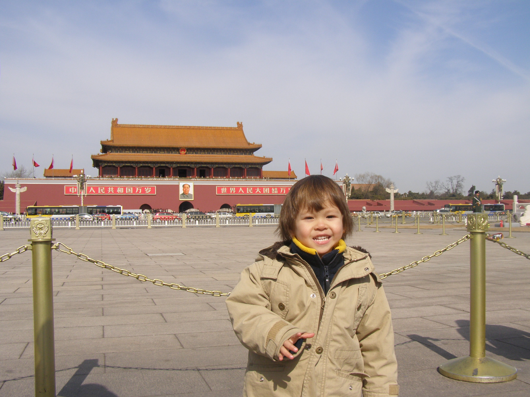 中国に行きました 日本人とロシア人のハーフの子供 けんとの部屋